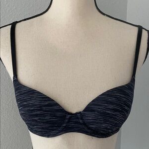Victoria’s Secret PINK Wear Everywhere Lightly Lined Women's Black Bra